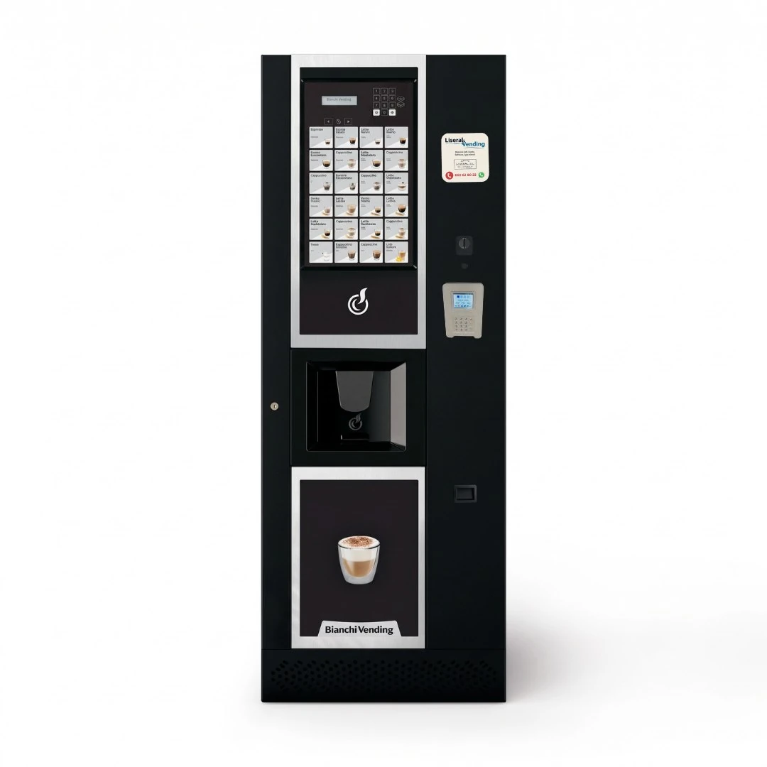 Máquina de vending de café con TPV